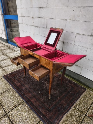 TOILETTE ORIGINALE LUIGI XV, PRIMI '800, DIM 80 x 44 h 75 CM - Foto 6 di 15