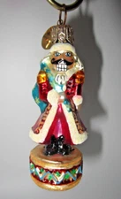 Christopher Radko GRAND NUTCRACKER Christmas Ornament GEM