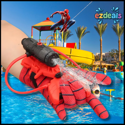 Spiderman inspirierte Funktion Wassernetz Shooter Blaster einfache Befüllung Kinder Wasserspielzeug