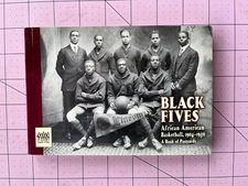 Black Fives African American Basketball Negro 30 PostCard Book Free Ship in USA