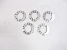 5 Aluminum (Silver) Automatic Electric Dial Number Plates