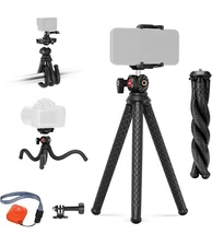 Neewer TP34 Flexible Camera Tripod W Remote Smartphone Streaming DSLR Influencer