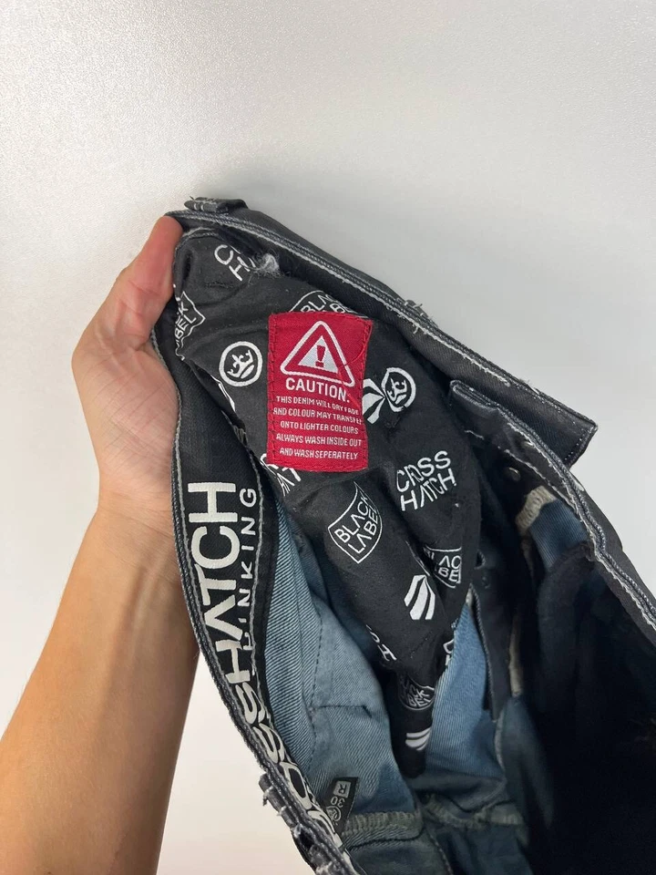 Crosshatch avantgarde vintage denim size 30 - Image 3 of 4