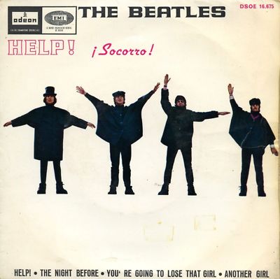 THE BEATLES / Help! / ODEON DSOE 16.675 Pressing Spain 1965