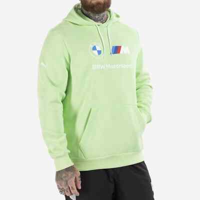 Puma BMW MMS Essentials Fleece Hoodie Sweatshirt Men's Size Small - Main Image