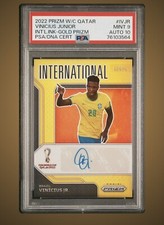 Vinicius Jr. [Gold] #S-VJR Prices | 2022 Panini Prizm World Cup