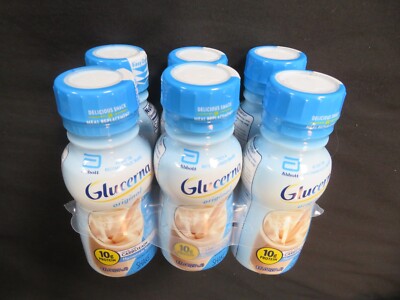 (6) Bottles Of Glucerna Original Homemade Vanilla Shake 8 Oz Each Carbsteady