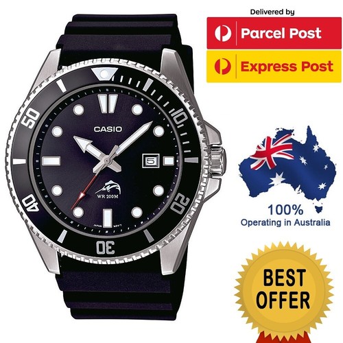 CASIO MENS DIVERS MDV106-1AV MDV106-1AVCF 200M MARINE DOLPHIN WATCH SPORTS  DURO 79767977320 | eBay