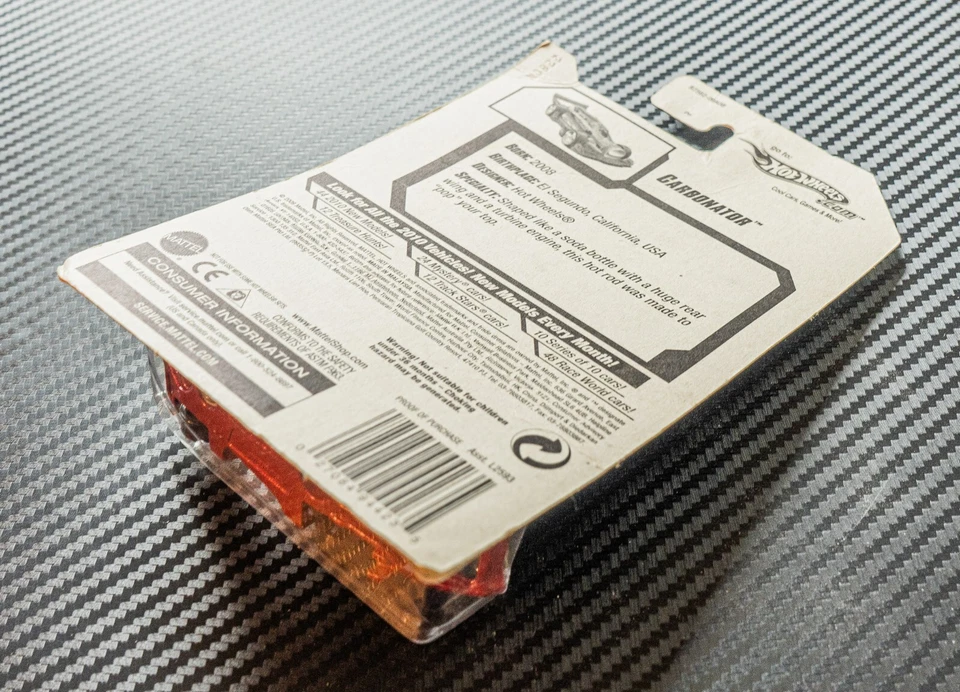 Hot Wheels 2010 Faster Than Ever,  Carbonator Signed in 2010 - Image 3 of 4