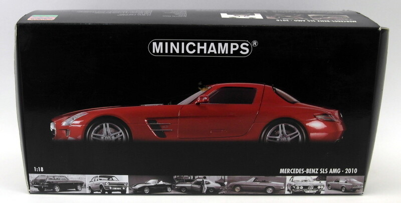 1 18 Mercedes-Benz SLS AMG C197 le-Mans-Rot Red Metallic
