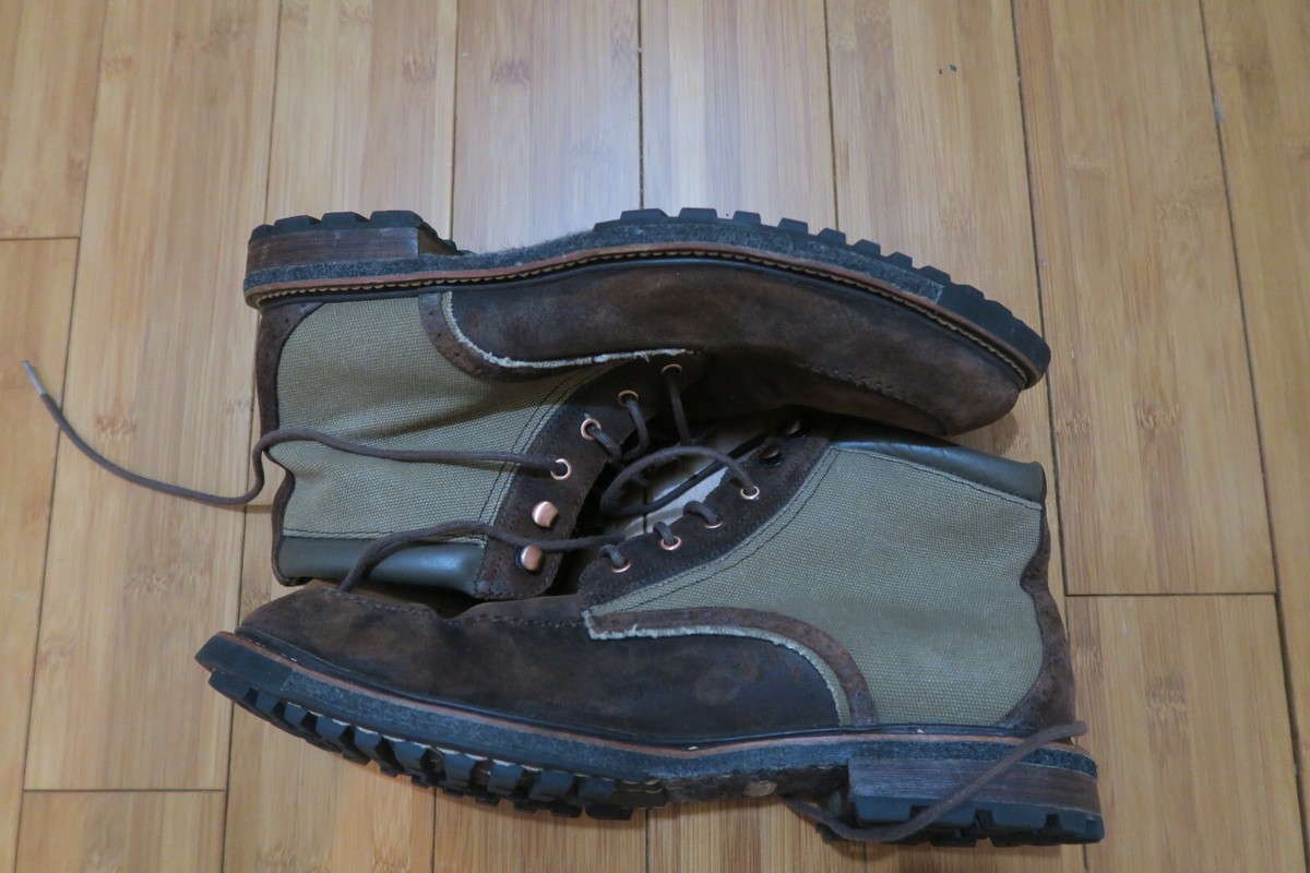 Woolrich Olive Brown Wool Chukka Ankle Boots Woodright Men\'s 13 WM2001-300 Taft Woolrich Olive Brown Wool Chukka Ankle Boots Woodright Men main image 4
