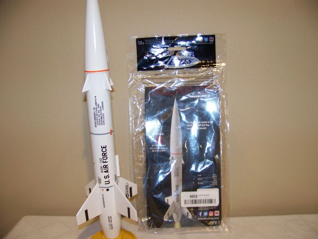 ESTES BULL PUP 12D 15.6