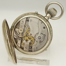 Rare Antique Pocket Watch Men's no fusee duplex chronometer no repeater RAR