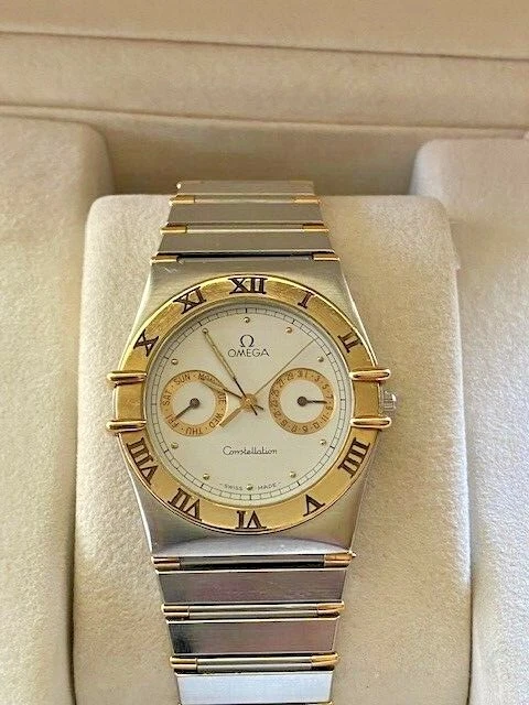 omega constellation day date watch