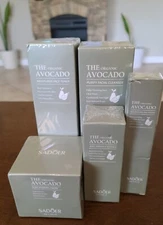 SADOER The Organic Avocado Pack Anti Wrinkle Essence, Cleanser, Toner, Creams