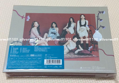 只者PREMIUM EDITION CD+Blu-ray Red Velvet Bloom Limited Edition CD+Blu-ray+Photo book+Card+