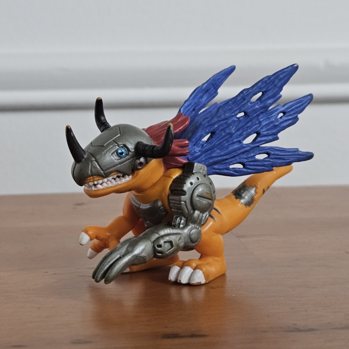 Digimon MetalGreymon Figure - Bandai 1999 Vintage 2.5