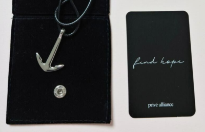 EXO BAEKHYUN Prive Alliance Official HOPE Bracelet With Photocard
