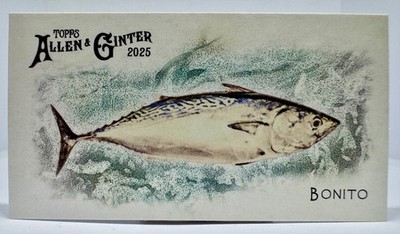 2025 Topps Allen & Ginter 50 Fish From Global Waters U Pick Card Complete A Set