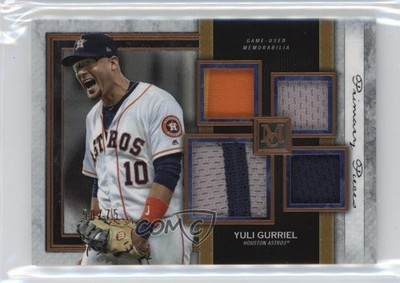 2020 Topps Museum Collection Copper /75 Yuli Gurriel #SPQR-YG 1cx3