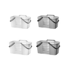 Badekorb mit Ablauflöchern Duschkorb für Küche Wohnzimmer