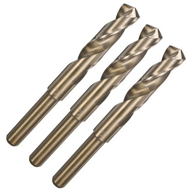 3Pack 5/8'' Twist Drill Bits M35 Cobalt High-Speed Steel Drill Bit for Metal