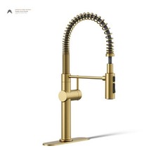 Kohler K-22973-2MB Kitchen Faucet Vibrant Brushed Moderne Brass