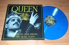 QUEEN - THE BEST OF...PLUS INEDITS (+ Michael Jackson) LP - COLORED (Marbled)