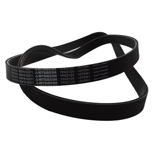 New Serpentine Belt 90916-A2001 Fit for 2005-2015 Tacoma Tundra 4.0 Liter - Picture 3 of 6