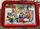 Vintage 1989 Nintendo Super Mario Bros Metal TV Tray Iconic Nostalgic Rare
