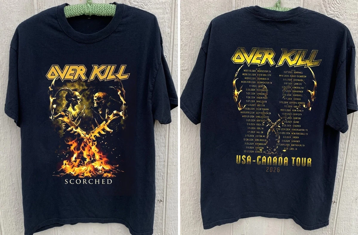 Overkill Tour Shirt In Men's T-Shirts for sale - eBay