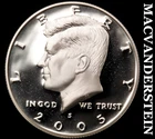 2005-S Kennedy Half Dollar- Silver- Choice Gem Proof Luster No Reserve #J6747