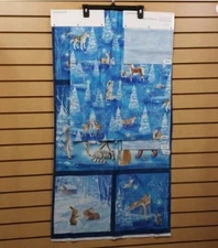 Robert Kaufman Warm Wishes Fabric Pack 4 Winter Prints Sample Riveted Top New