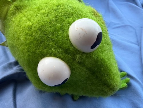 Vintage 1978 Fisher Price 10” Kermit The Frog Plush Jim Henson Muppet Puppet - Picture 7 of 9