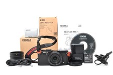Shot:13 Near MINT in Box PENTAX MX-1 Black 12.0 MP Digital Camera From JAPAN