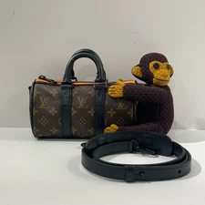 LOUIS VUITTON LV Friend Monkey Keepall Size XS Monogram Brown M80118