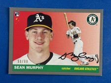 2020 Topps Archives Silver #65 Sean Murphy RC Oakland Athletics #/99