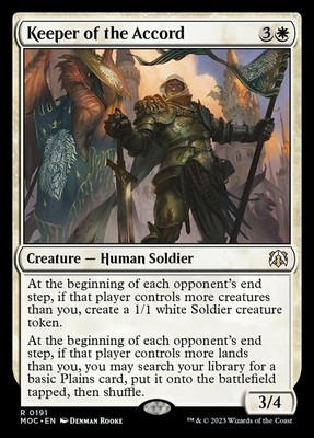 Keeper of the Accord - Commander: March of the Machine #0191 MTG Magic The Gathe