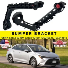 For 2019-2023 Toyota Corolla Front Bumper Cover Retainer Bracket Support Set