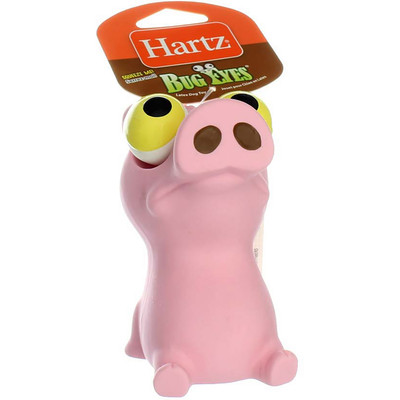 2 Pack Hartz Bug Eyes Dog Toy, Assorted