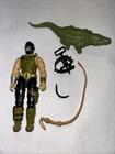 1987 GI Joe Croc Master 100% Complete Action Figure tight Joints No Cracks AW