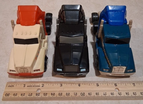 Lot of 3 TONKA Semi Tractor Trailer Truck Cab Toy (Semi Trucks Only)