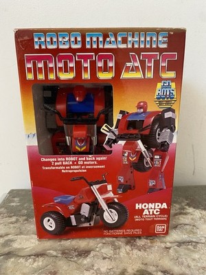 GOBOTS ROBO MACHINE MOTORRAD ATC NEU IN BOX BANDAI 1985 SUPER ZUSTAND!