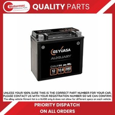 Yuasa Starter Battery GYAUX14