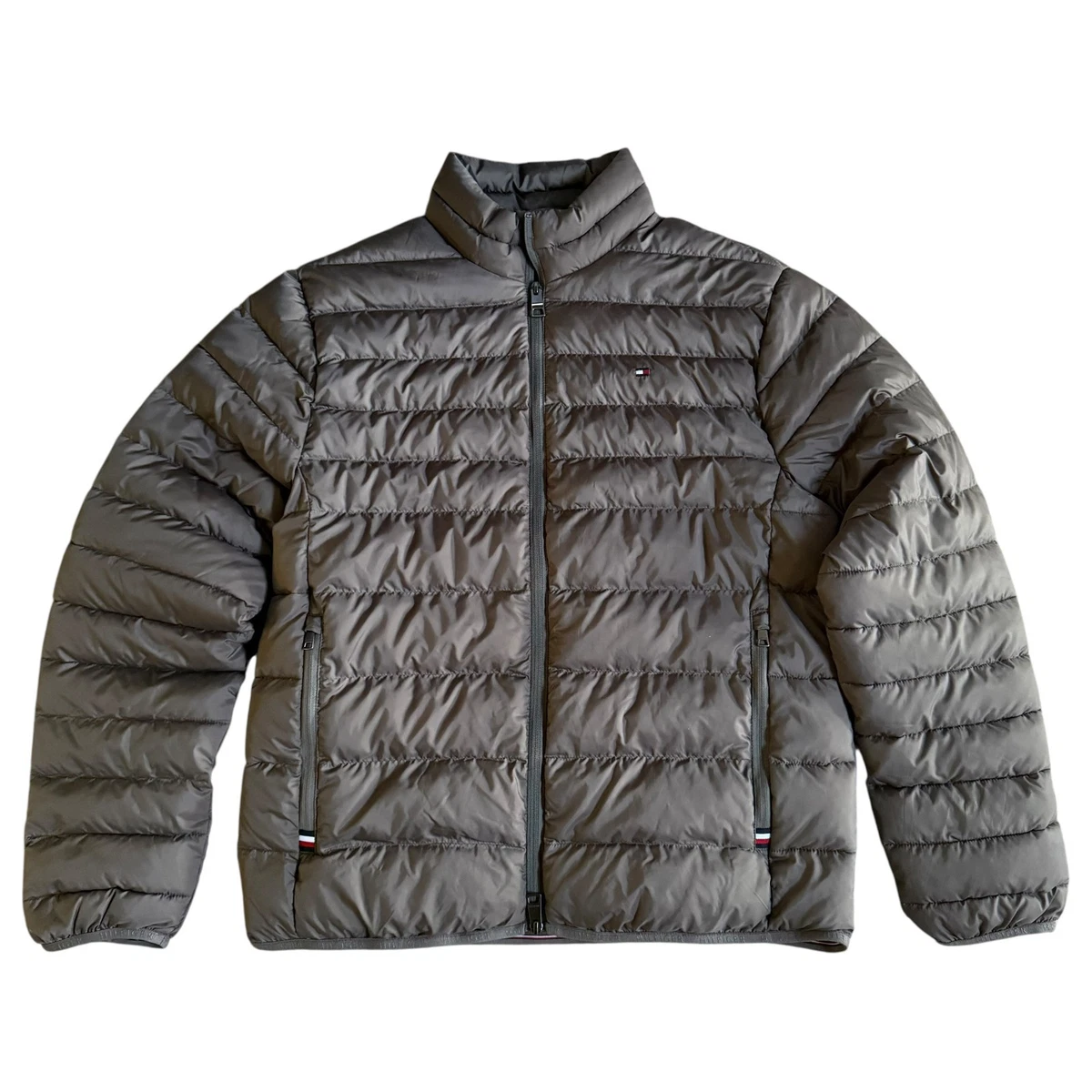 jacket clearance tommy hilfiger quilted puffer jacket