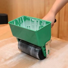 Manual Roller Type Glue Applicator Wallpaper Gluing Machine Roller Brushing