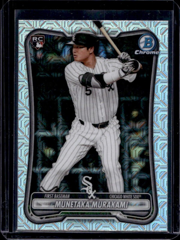 2026 Bowman Mega Box Munetaka Murakami Chrome RC Mojo Refractor #9 White Sox