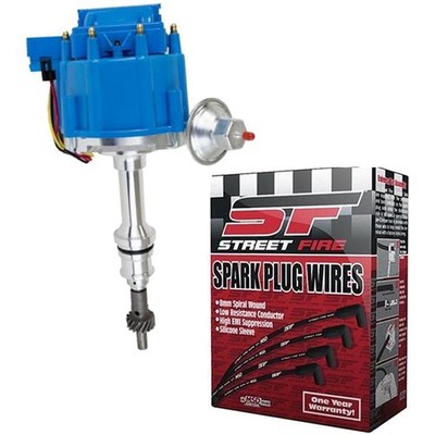 Blue HEI Distributor Ignition Kit, MSD 5541, Fits Small Block Ford 289/302