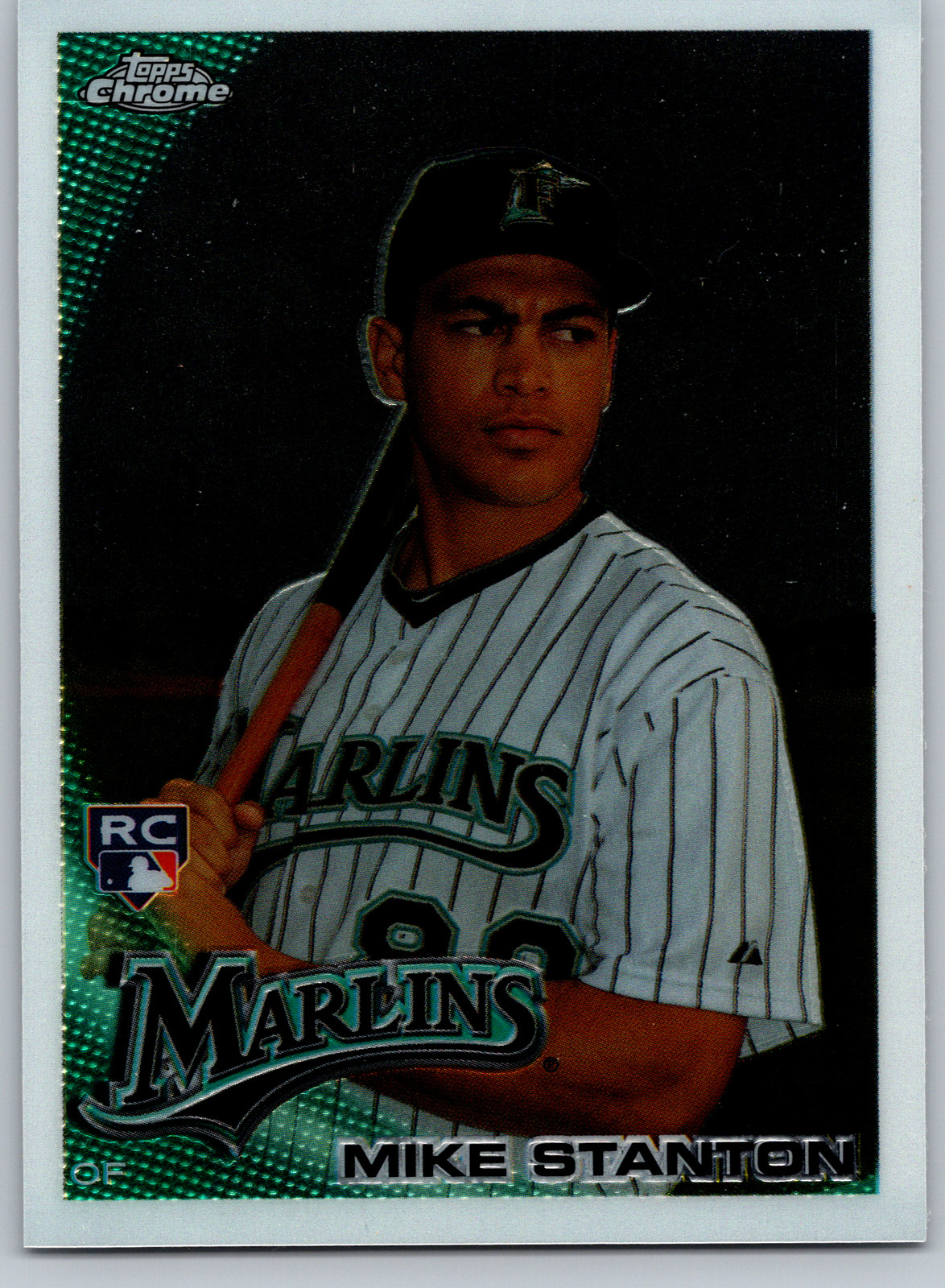 2010 Topps Chrome MIKE STANTON #190 (MLB088)