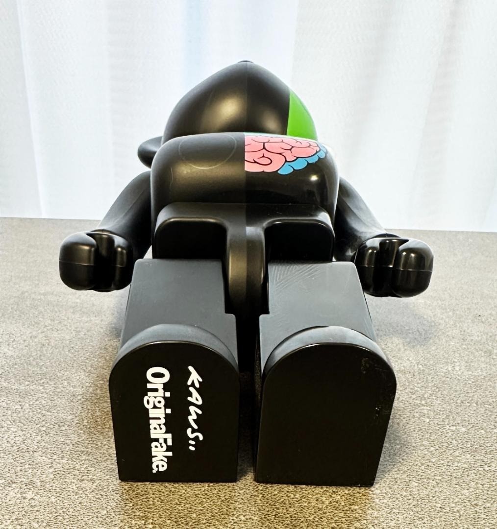 KAWS Black Dissected 400% Bearbrick Be@rbrick OriginalFake 2008 | eBay